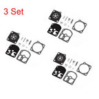 Set of 3 Carburetor Gasket Kits for Stihl 009 010 011 012 011AV (RB-11)
