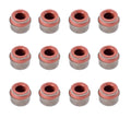 Set of 12 Engine Valve Stem Oil Seals for Audi A6 Quattro VW Golf Passat