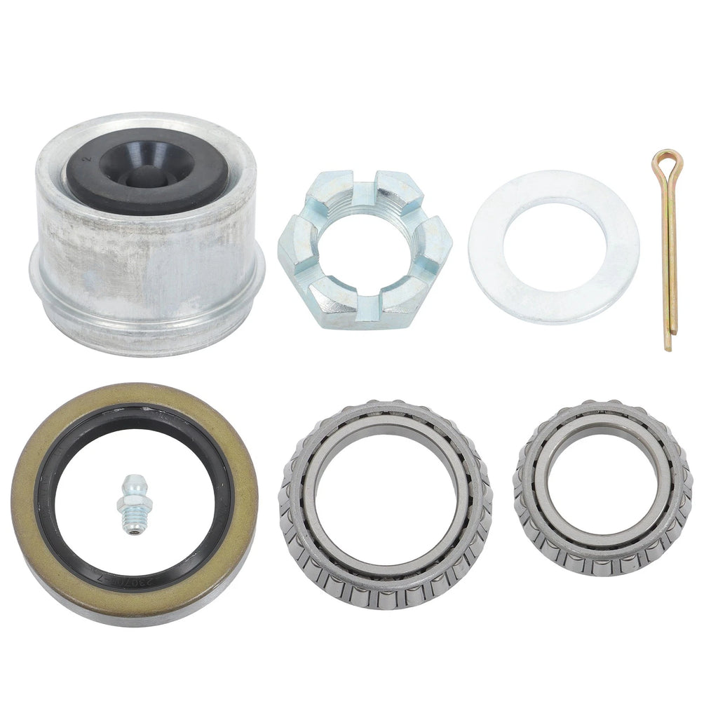 2X Trailer Hub Kit for 5 x 5" with 8.25" Round Brake Flange