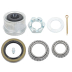 2X Trailer Hub Kit for 5 x 5" with 8.25" Round Brake Flange