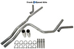 Dual Exhaust Kit for Chevy Avalanche (2007–2013) C Exit No Muffler