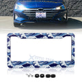 Ocean Universal License Plate Frame for Stainless Steel (Stainless) (—)