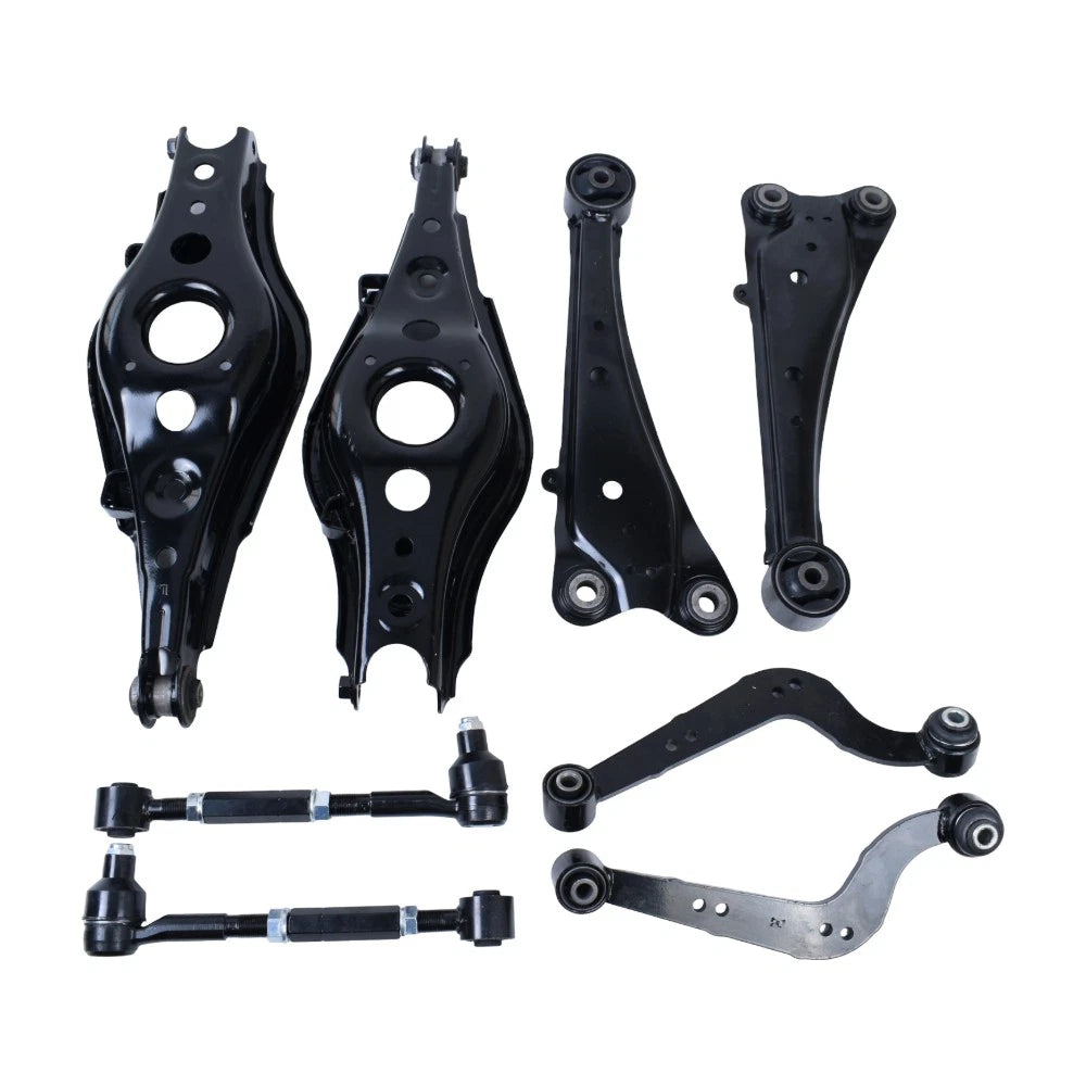 Set of 8 Rear Upper & Lower Suspension Control Arms for Toyota RAV4 (2006–2018)