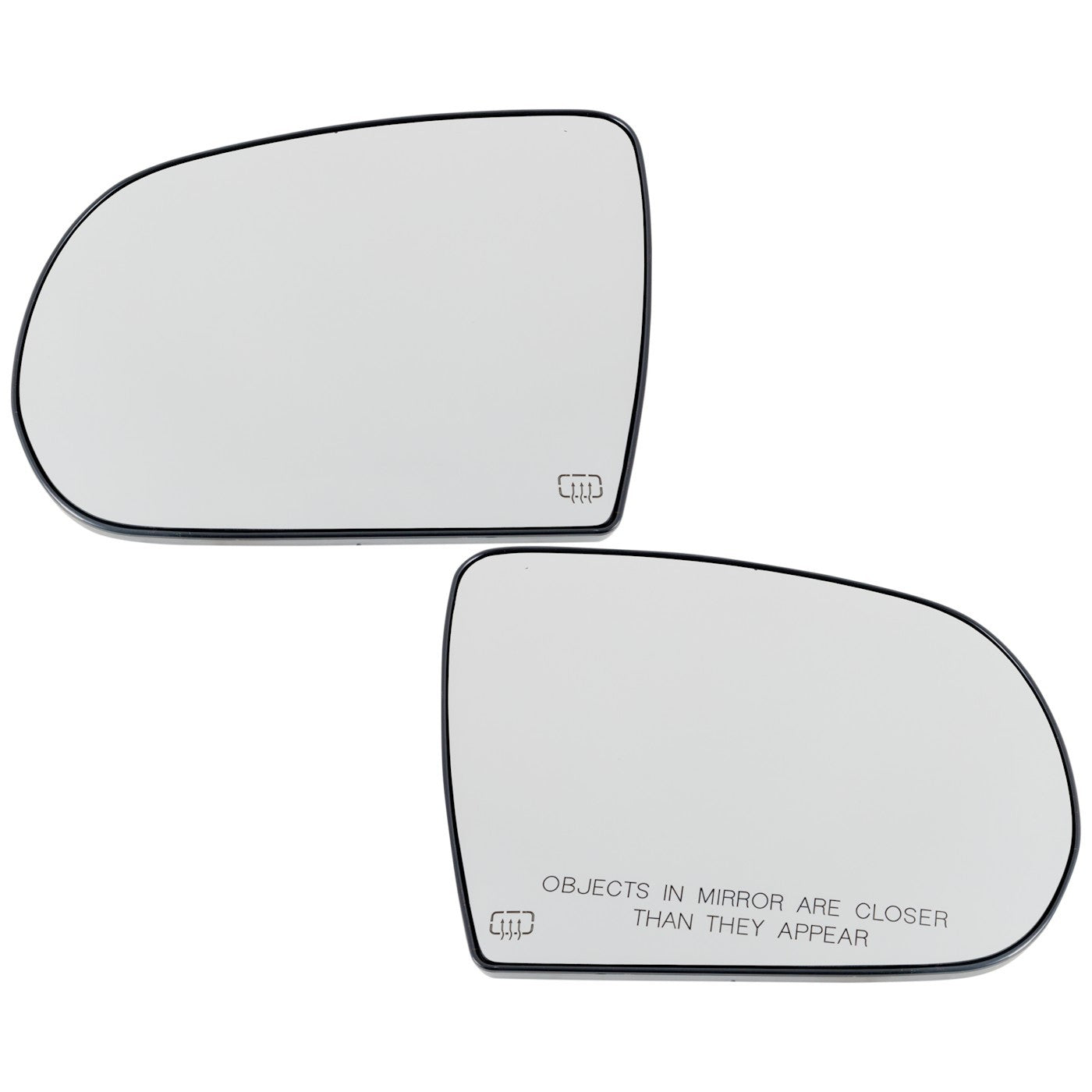 Heated Mirror Glass Set of 2 for Jeep Wrangler