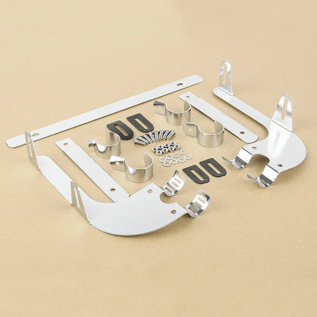 39mm Windshield Bracket for Harley Dyna Super Wide Glide Low Rider Sportster