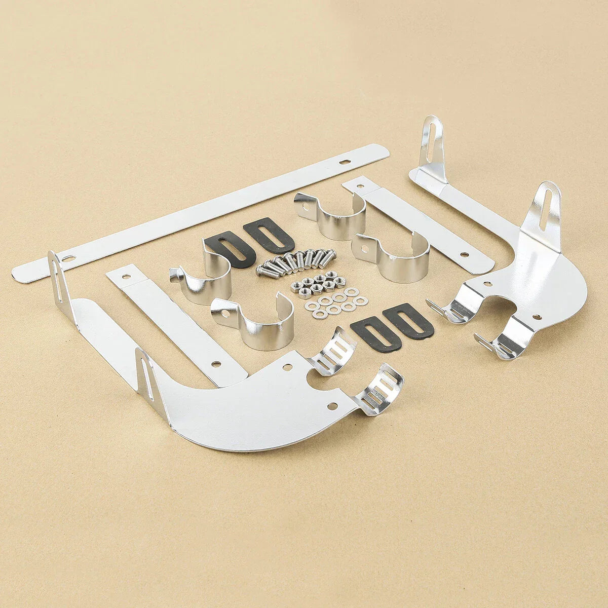 39mm Windshield Bracket for Harley Dyna Super Wide Glide Low Rider Sportster