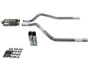 Dual Exhaust Kit for Chevy Blazer (1992–1994) with Slash Tips