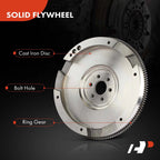 Clutch Flywheel for Chevrolet Aveo 2004–2011 Pontiac Wave 2005–2008 Daewoo G3