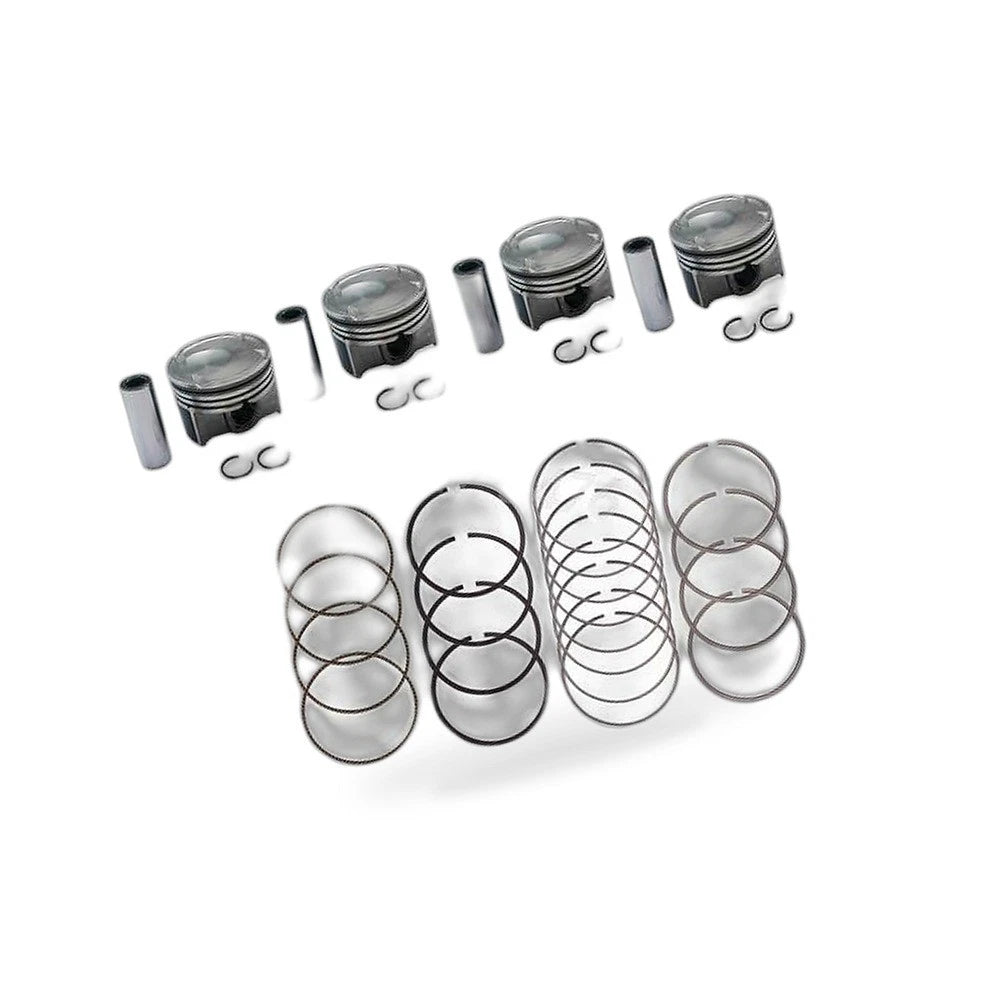 4X Piston & Ring Kit +0.50mm for Hyundai Kia 1.6L Turbo (2016–2021)