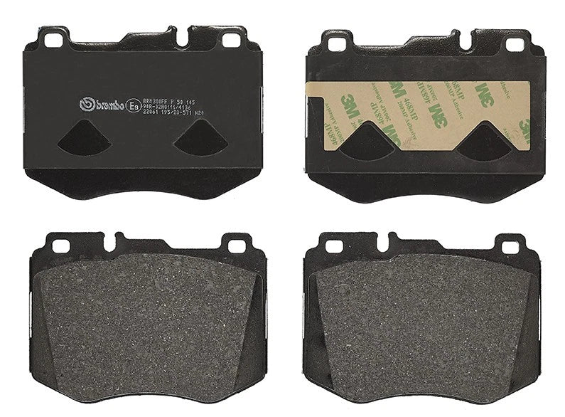 Set of 4 Brembo Low-Metallic Disc Brake Pads for Mercedes X253 GLC300 W213 E350