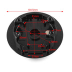 Black Fuel Gas Tank Cover Cap for BMW R Nine T R9T (2014-2023)