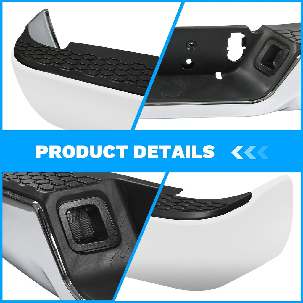 Chrome Rear Step Bumper for Ram 2500 3500 (2013-2018)