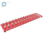 Thread Checker Gauge for Inch and Metric Screws (28 Holes)