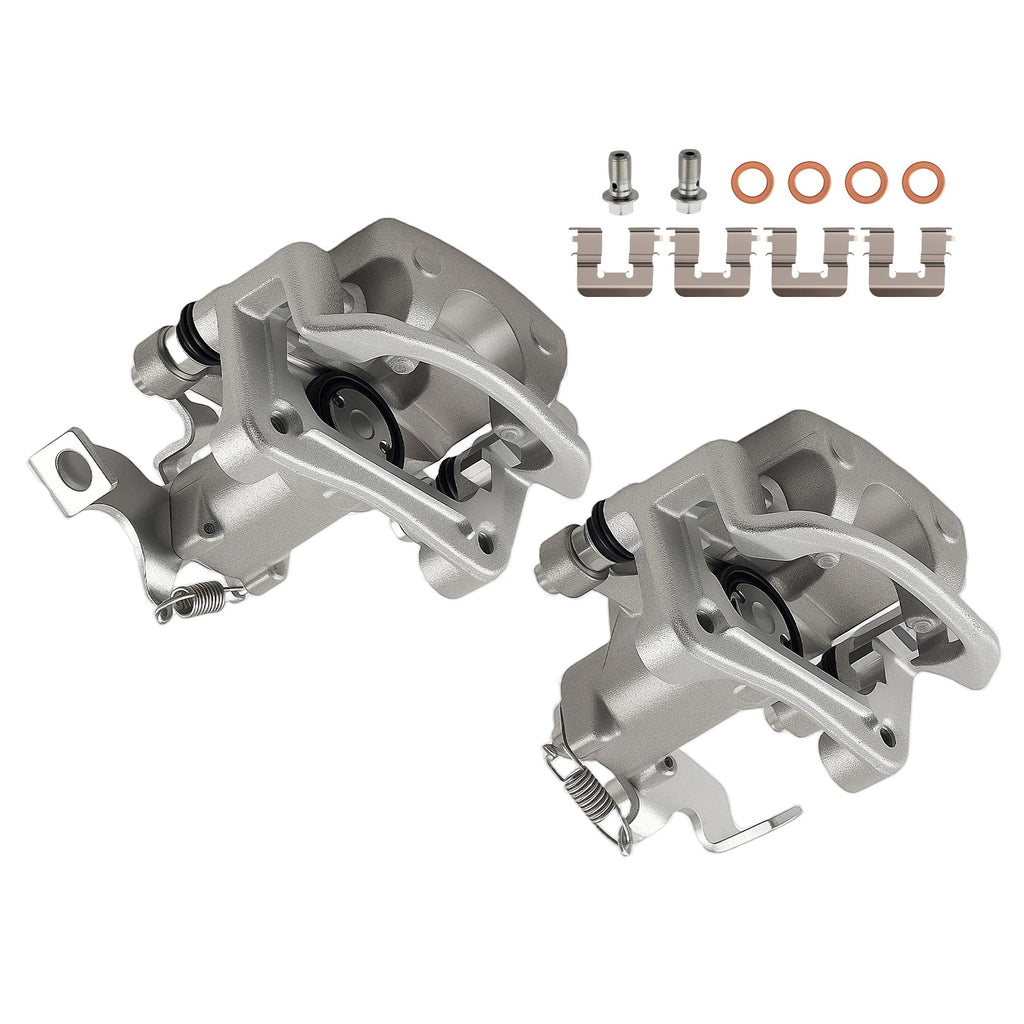 Rear Disc Brake Caliper Kit w/Bracket for Kia Soul (2014–2019) 19-B6789A