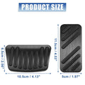Aluminium Alloy Gas Brake Pedal Pad Cover for Hyundai Elantra (2021-2022)