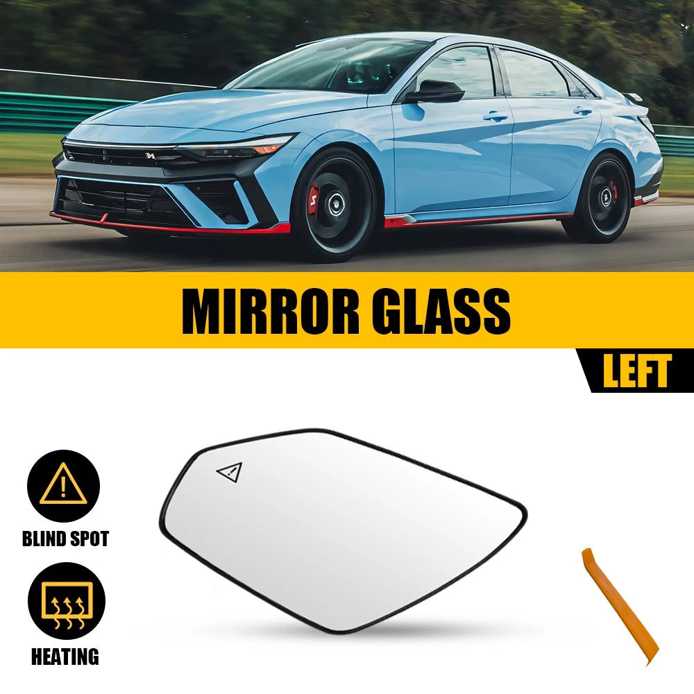 Driver Side Mirror Glass for Hyundai Elantra (2021â2025)