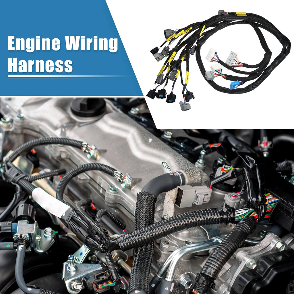 OBD2 Engine Wiring Harness for Honda Civic B16 B18 D16 (1992–2000)
