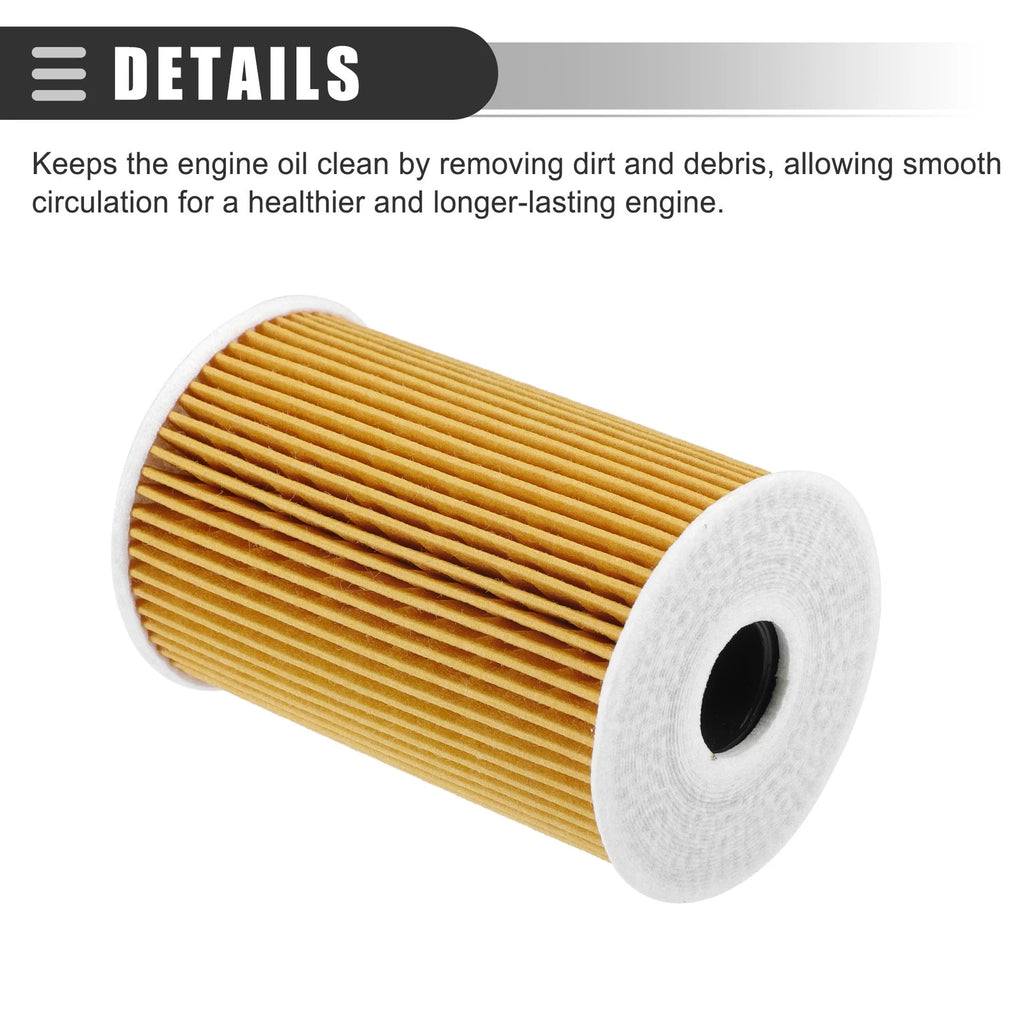 Set of 1 Engine Oil Filter for Volkswagen Passat 2.0L (2012–2015) No. 03L115562