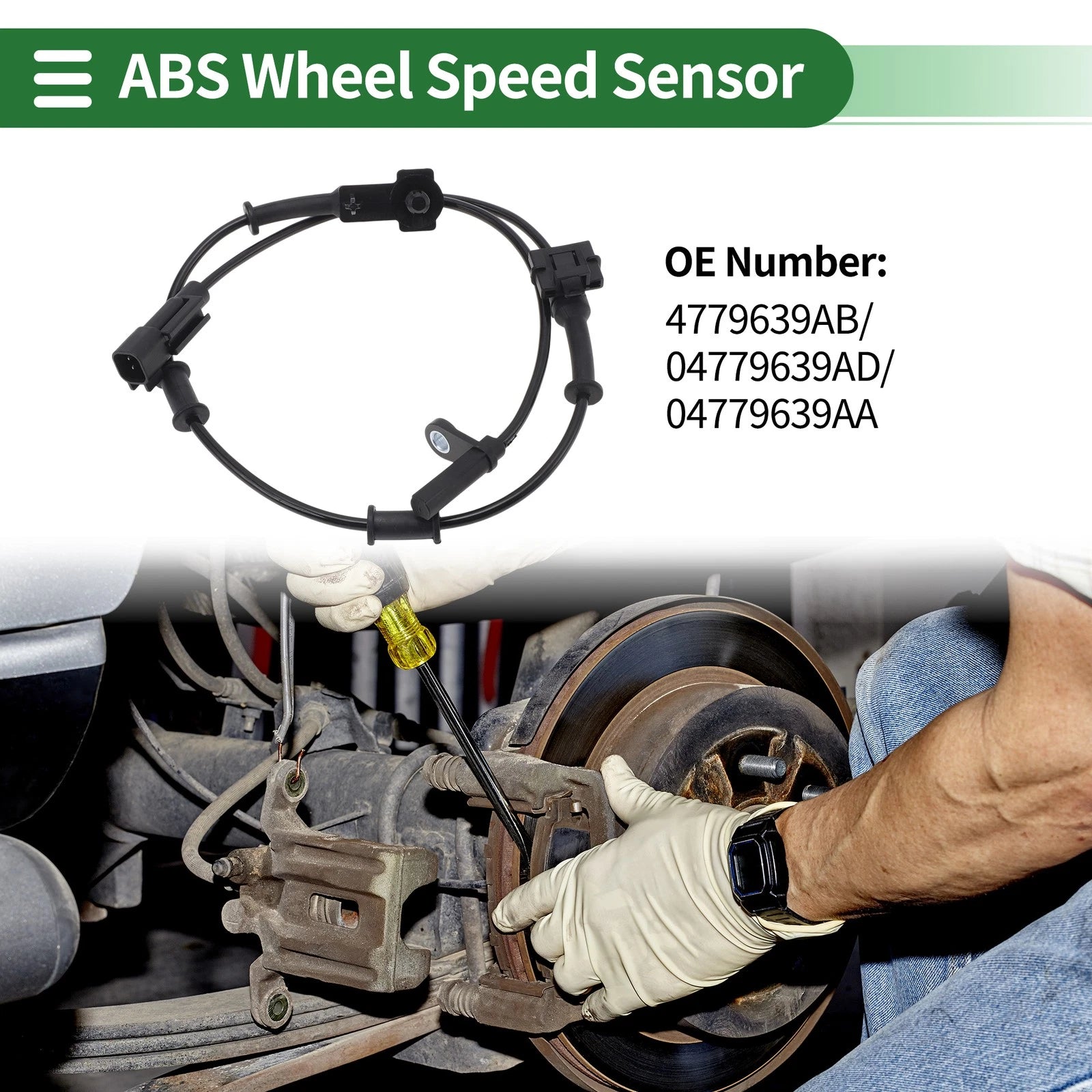ABS Wheel Speed Sensor No. 4779639AB for Dodge Challenger (2011–2014)
