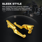 Anodized Brake Levers & Clutch Levers for Harley Road King Electra Glide (1994–2023)