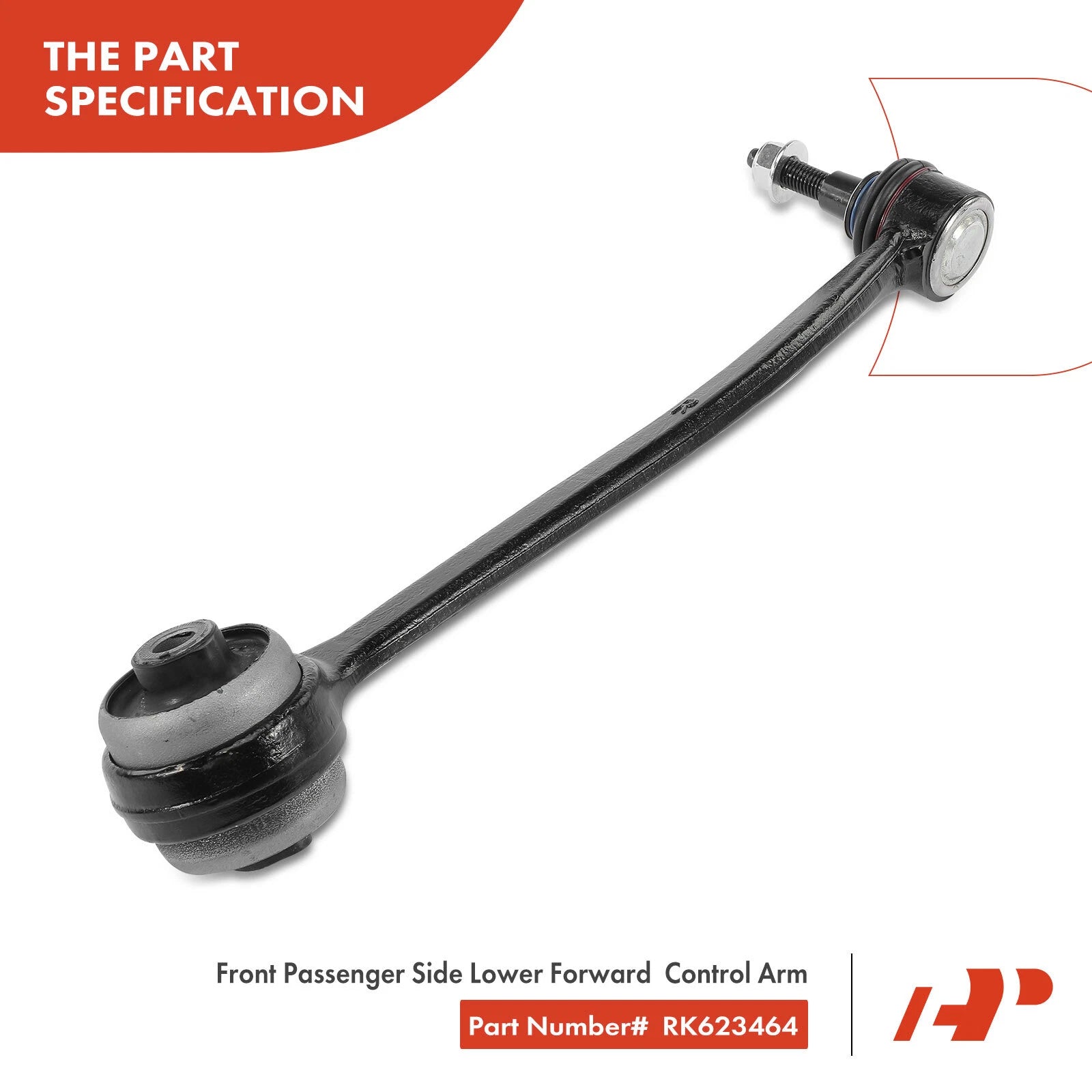 Front Right Lower Control Arm with Ball Joint for Ford Mustang (2015-2021)