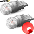 2X AUXITO 3157R Red LED Brake Tail Signal Bulb for
