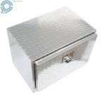 Aluminum Truck Bed Tool Box for Trailer Storage (24" x 17" x 18")
