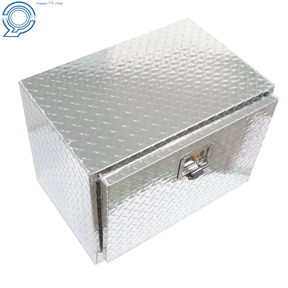 Aluminum Truck Bed Tool Box for Trailer Storage (24" x 17" x 18")