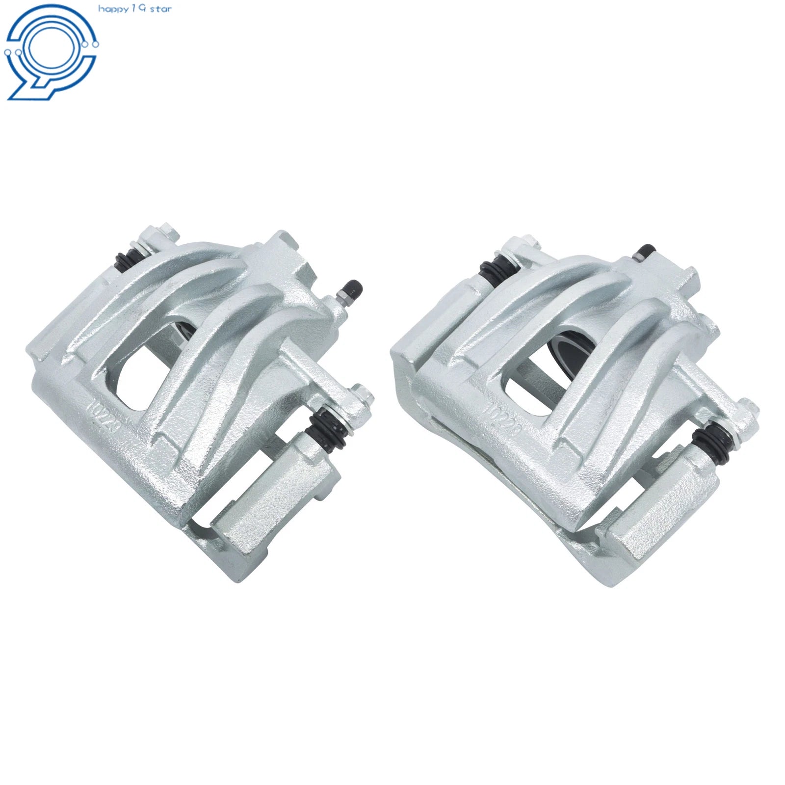 Set of 2 Front Brake Calipers for Jeep Liberty KJ (2002-2007)