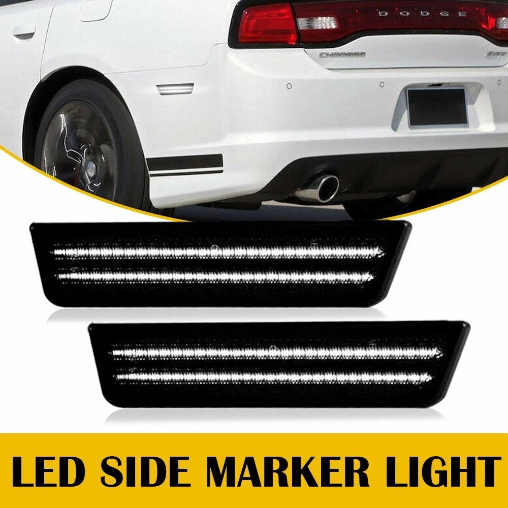 LED Rear Bumper Side Marker Light for Dodge Charger (2011–2014) Challenger (2008–2014) EXV