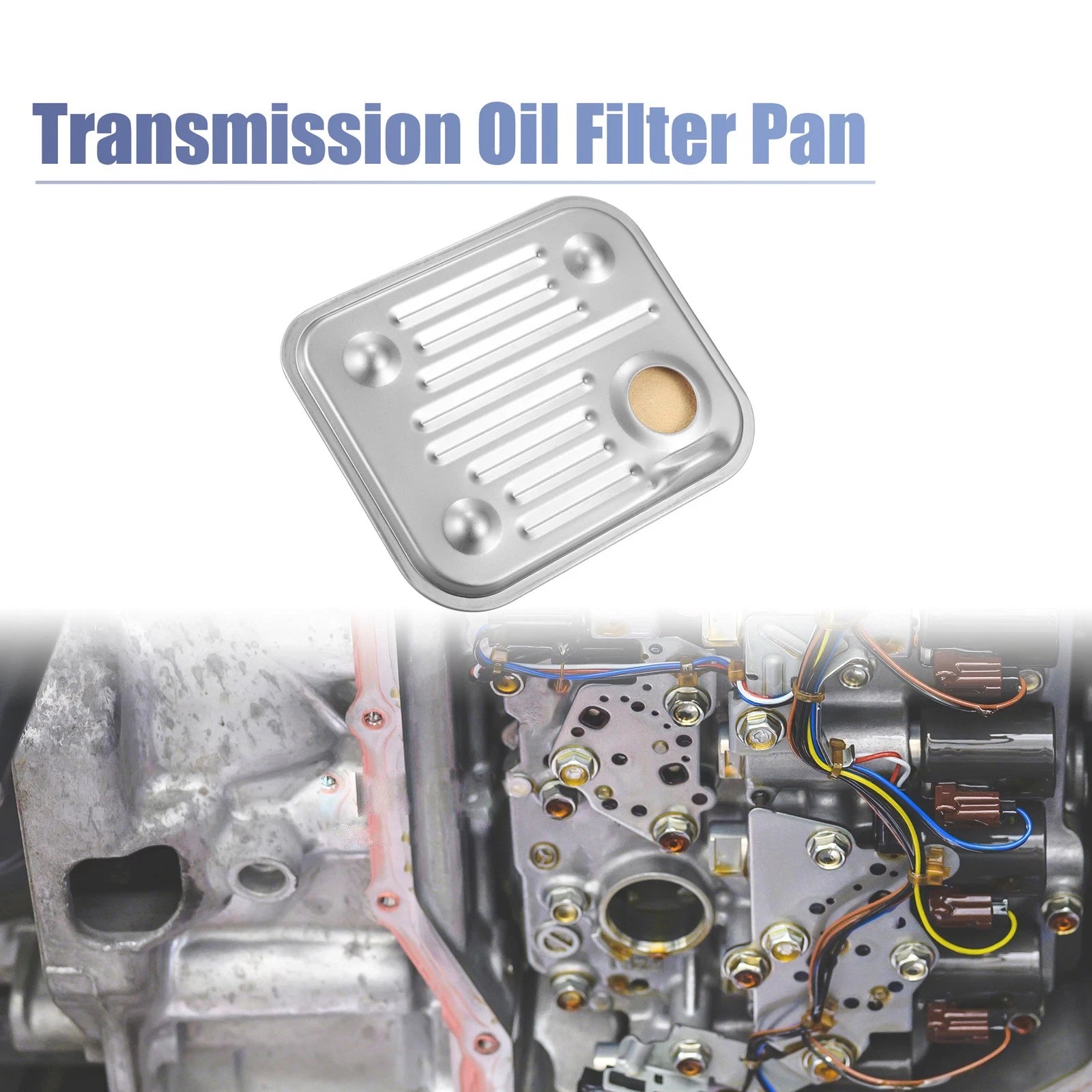 Set of 1 Transmission Filter Oil Pan Gasket for Chevrolet (2001–2008) 25325570 TF329