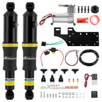 Rear Air Ride Suspension Kit for Harley Touring Street Glide (1994–2022)