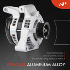 Alternator for Chevrolet Equinox Pontiac Torrent (2006) 145A Clockwise