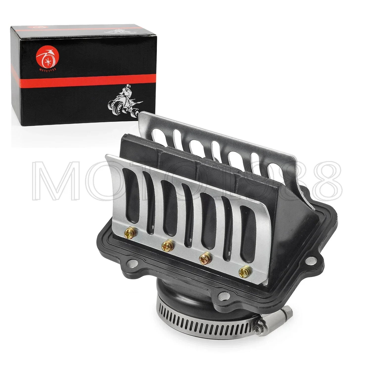 2 x Carb Flange Intake Socket Reed Valve for Ski-Doo Legend GT (2007–2012)