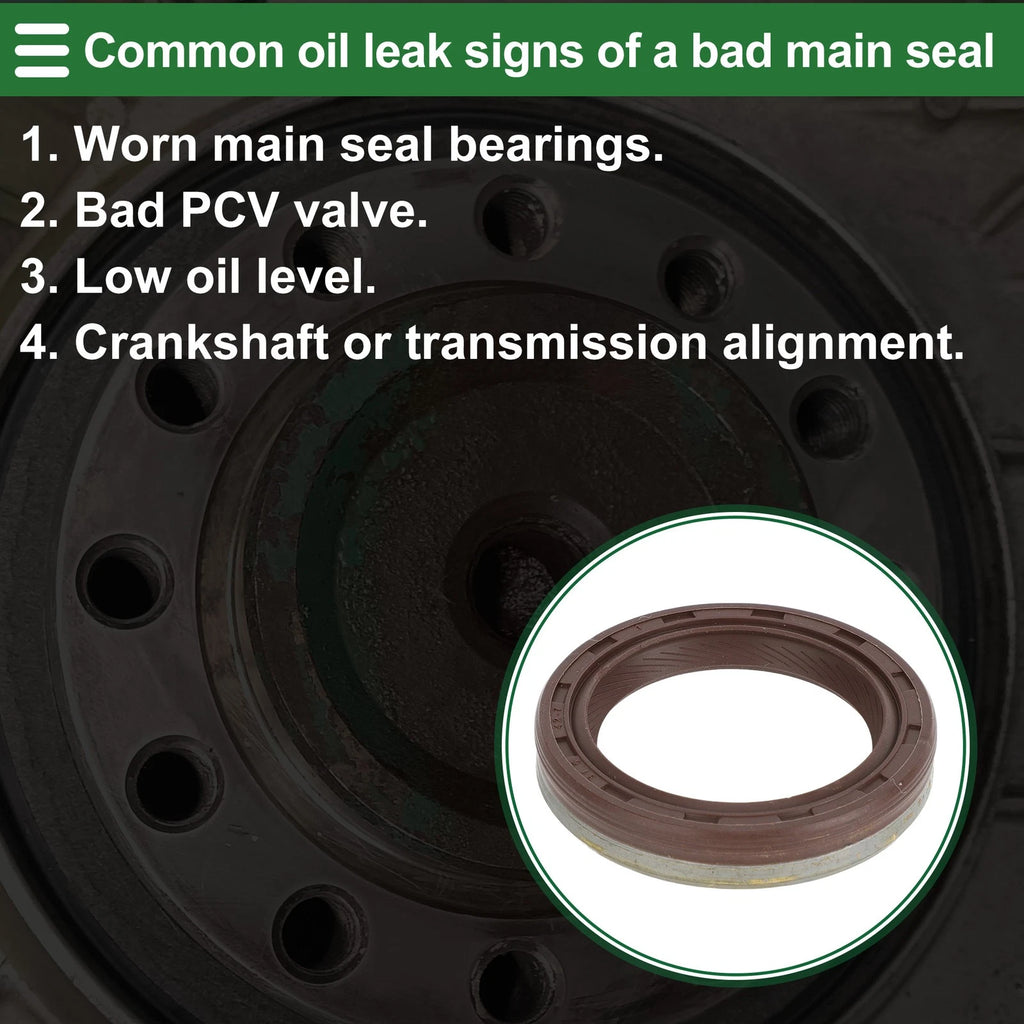 1 Pc Front Crankshaft Oil Seal for Chevrolet Cruze (2010–2015) No. 24465791