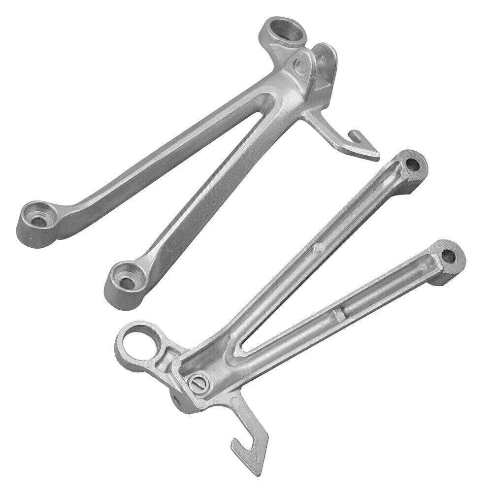 Passenger Rear Footpegs Footrests Brackets for Suzuki GSXR 1000 (2009–2011)
