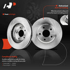 Set of 4 Disc Brake Rotors & Ceramic Pads for Chevy Impala (2000–2005)