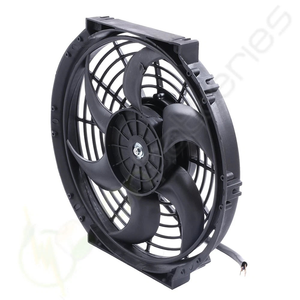 2X 10" Radiator Condenser Cooling Fan for Chevrolet Volt Tahoe (2011–2019)