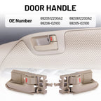 2PC Interior Door Handle Set for Toyota Corolla Matrix (2003-2008)