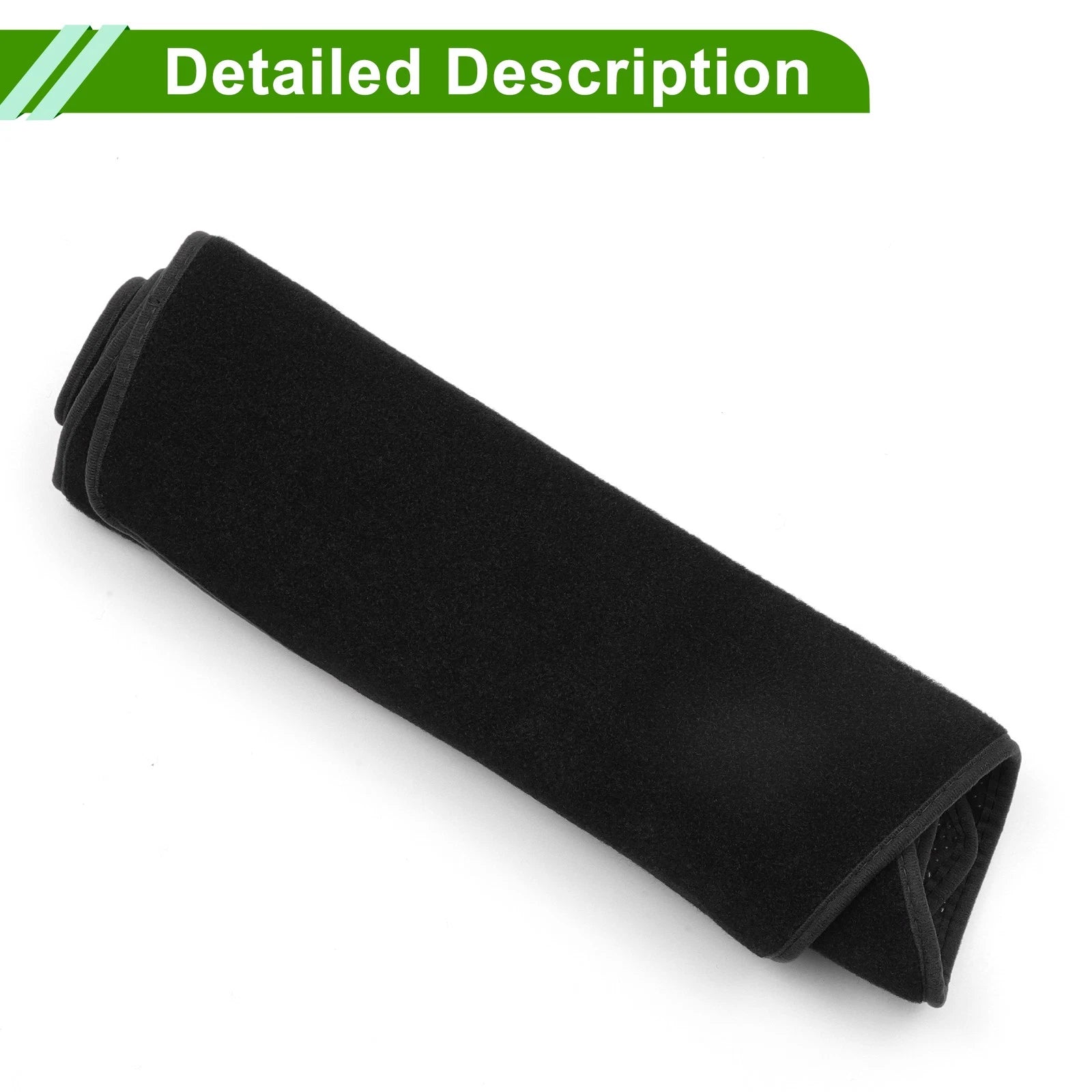 Dashboard Dash Cover Mat for Mazda3 BP (2019–2024) - Black, 1 Set