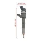 Set of 4 Fuel Injectors for TCD3.6 L4 Diesel Engine