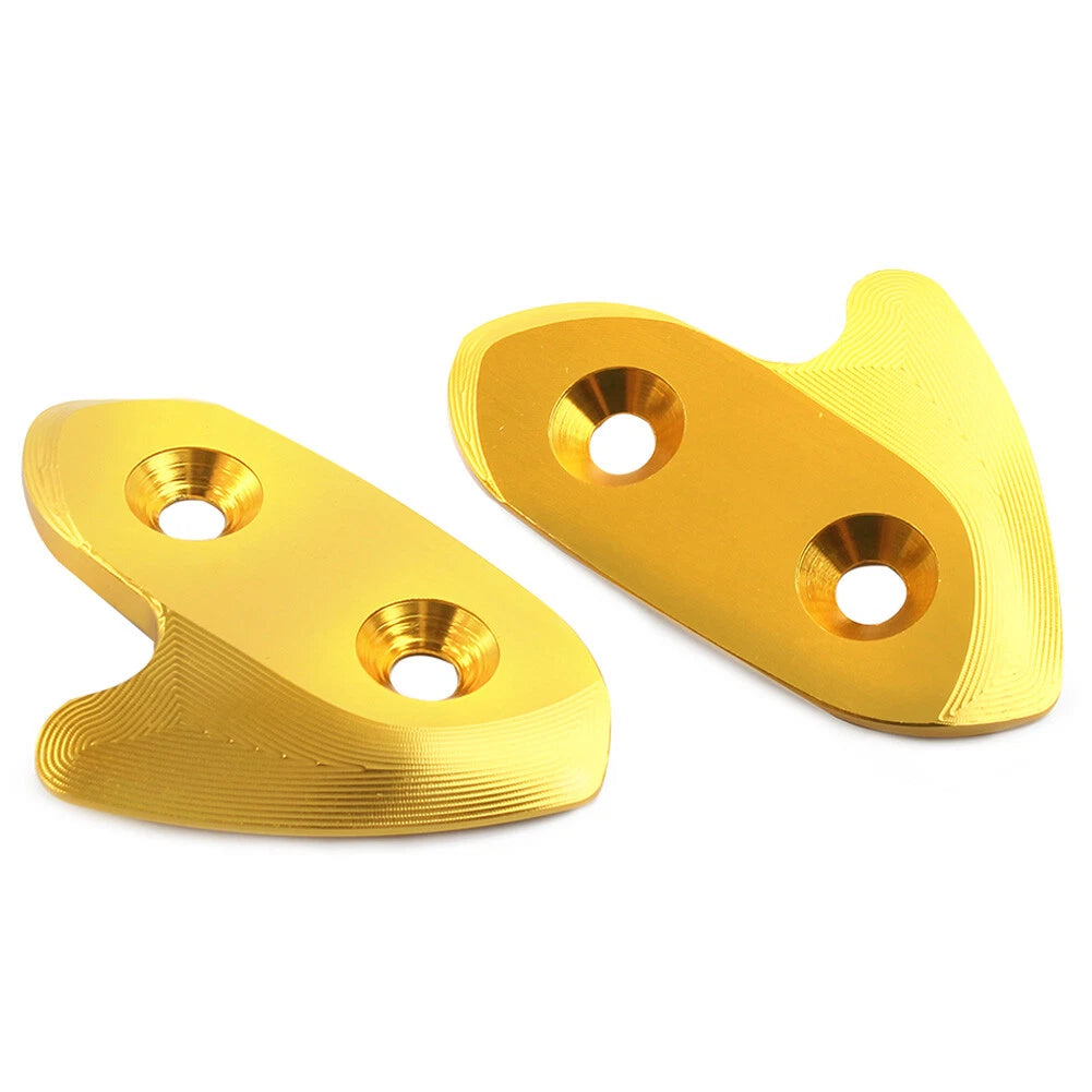 Rearview Mirror Block Off Base Plates for Yamaha R1 YZF-R1 (2015–2019)