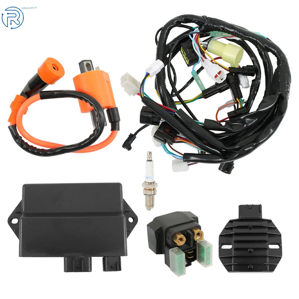 CDI Ignition Coil Wire Harness for Yamaha Raptor YFM350R (2004–2013)