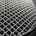 Stainless Steel Chrome Mesh Grille Insert for Kia Forte (2010-2013)