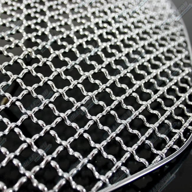 Stainless Steel Chrome Mesh Grille Insert for Kia Forte (2010-2013)