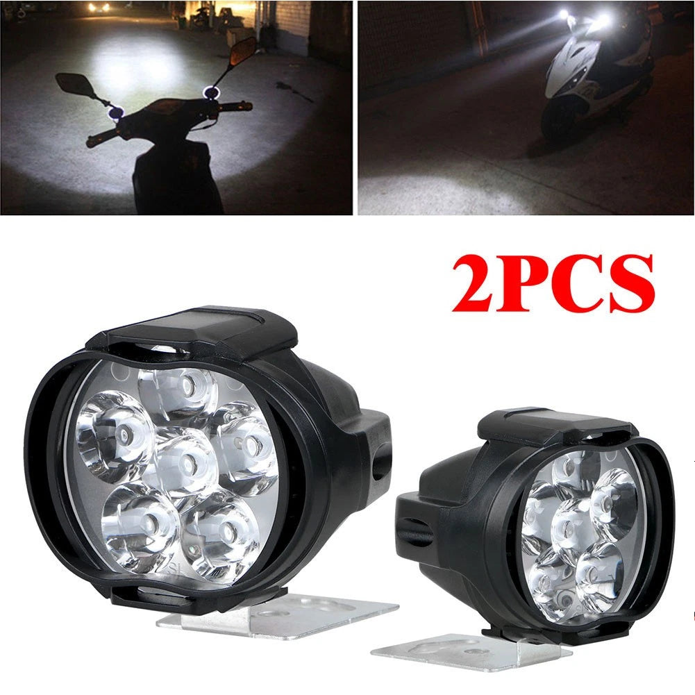 2X ATV Work Light Headlight Spot Fog Lights Waterproof 6000K (Fits )