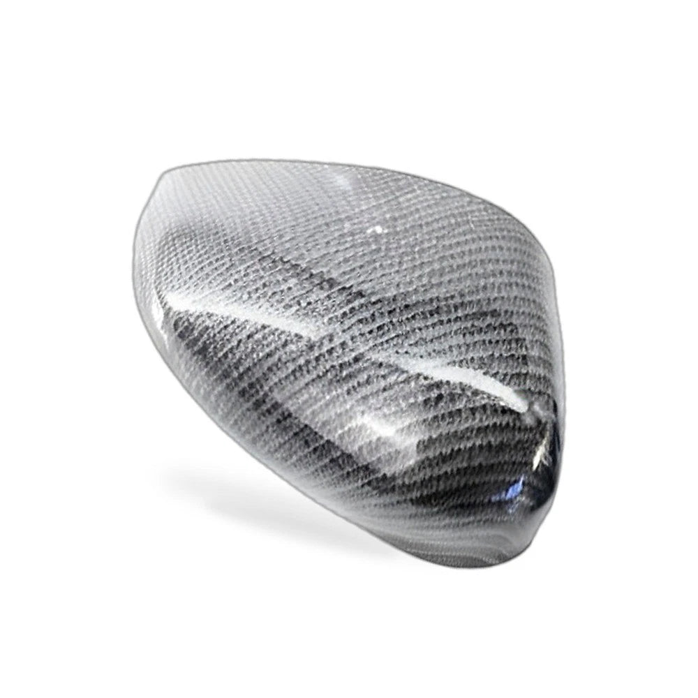 Carbon Fiber Texture Rearview Mirror Cover for Ford Fiesta (2009–2015)