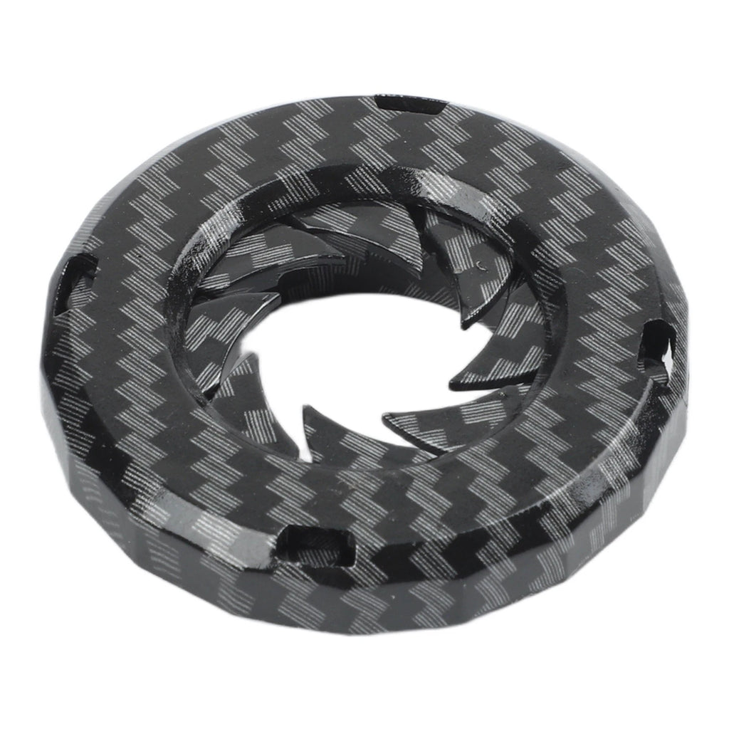 Carbon Fiber Engine Start Stop Button Cover for Car (Universal Fit)