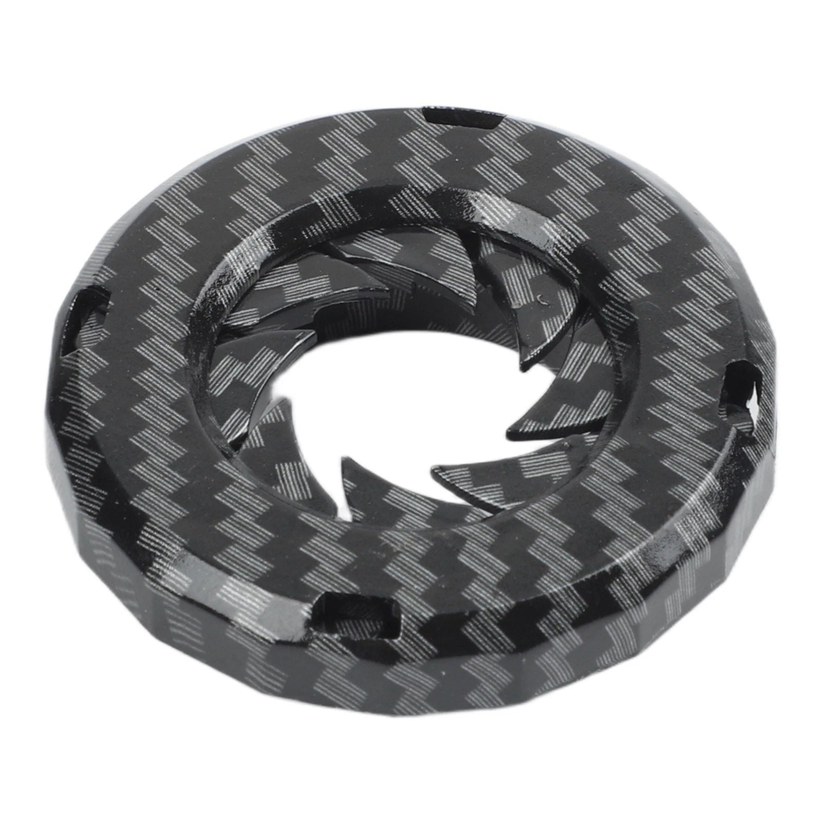 Carbon Fiber Engine Start Stop Button Cover for Car (Universal Fit)
