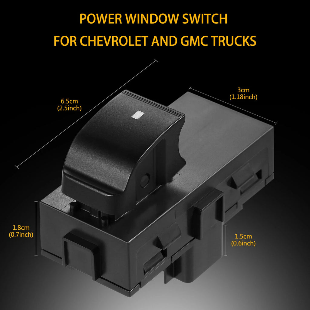 Power Window Switch for Chevy Silverado GMC Sierra (2006-2015)